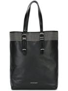 Alexander Mcqueen Studded Tote, Men's, Black, Leather/metal