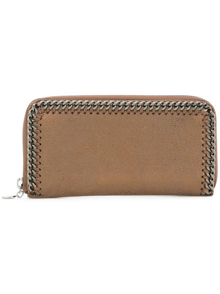 Stella Mccartney Falabella Continental Wallet - Brown