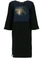Osklen Por Do Sol Silk Dress - Black