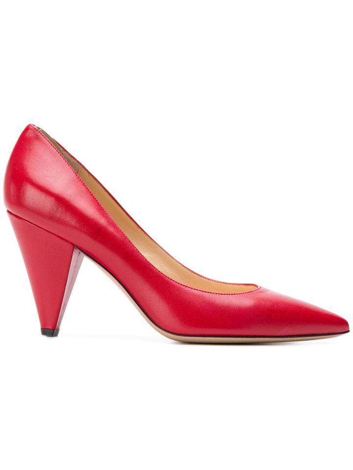 Fabio Rusconi Flip Pumps - Red