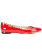 Chloé Lauren Ballerina Shoes - Red