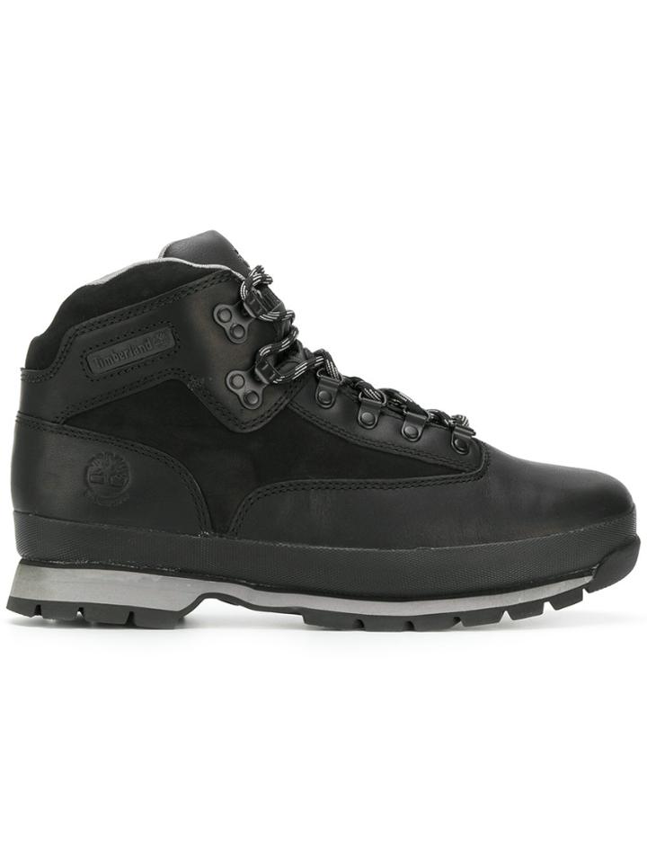 Timberland Heritage Euro Hiker Boots - Black
