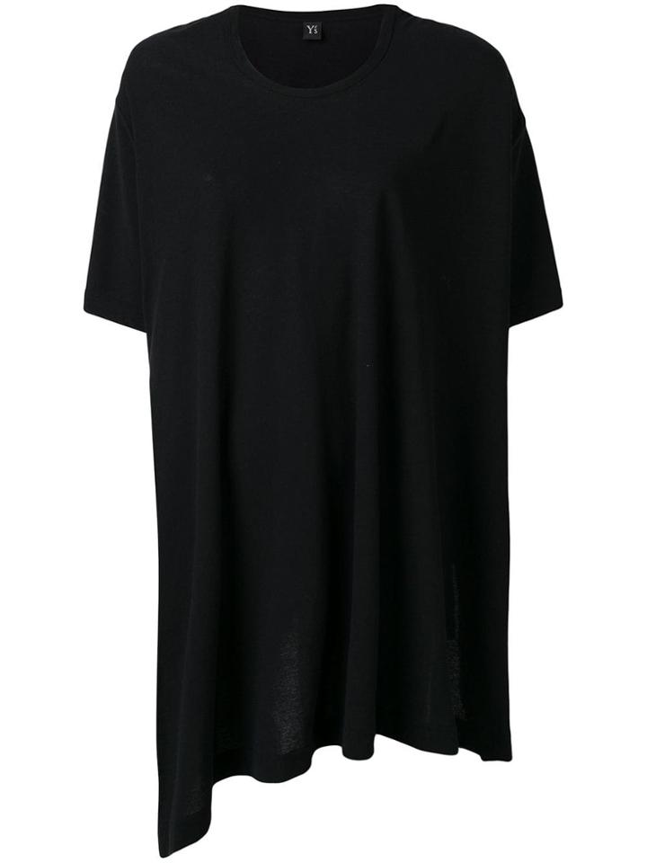 Y's Panelled T-shirt - Black