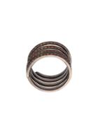 Lynn Ban Layered Ring, Size: 8 1/2, Metallic