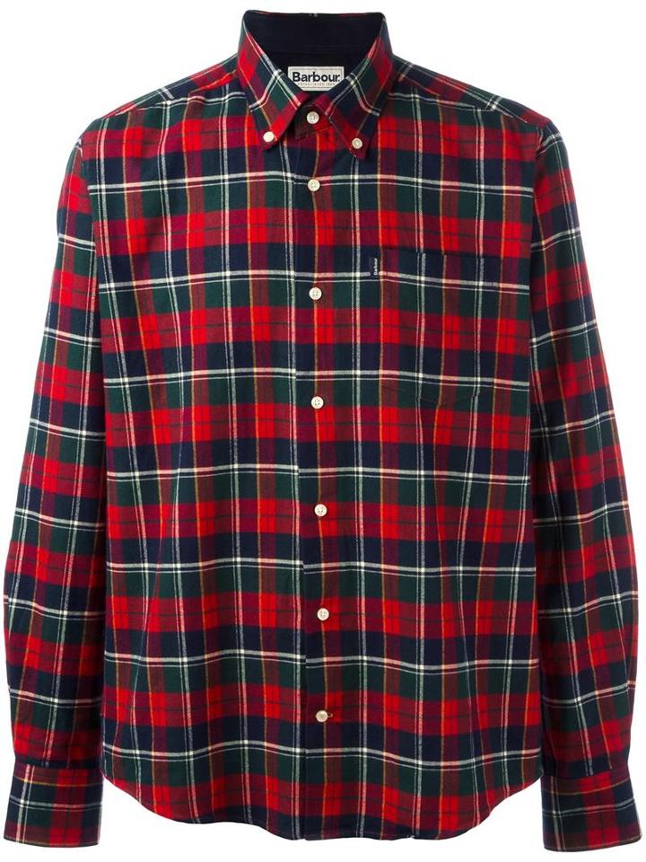 Barbour 'castlebay' Shirt, Men's, Size: Xxl, Red, Cotton