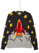 Stella Mccartney Kids Knitted Sweatshirt - Grey