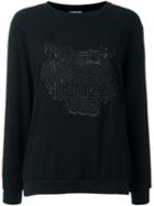 Kenzo 'tiger' Sweatshirt, Women's, Size: Large, Black, Polyester/triacetate