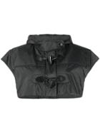 Maison Margiela Cropped Hooded Jacket - Black