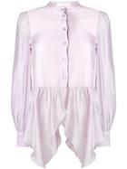 See By Chloé Flared Longsleeved Blouse - Pink