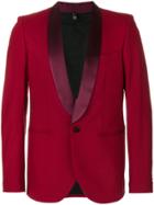 Christian Pellizzari Satin Lapel Dinner Jacket - Red