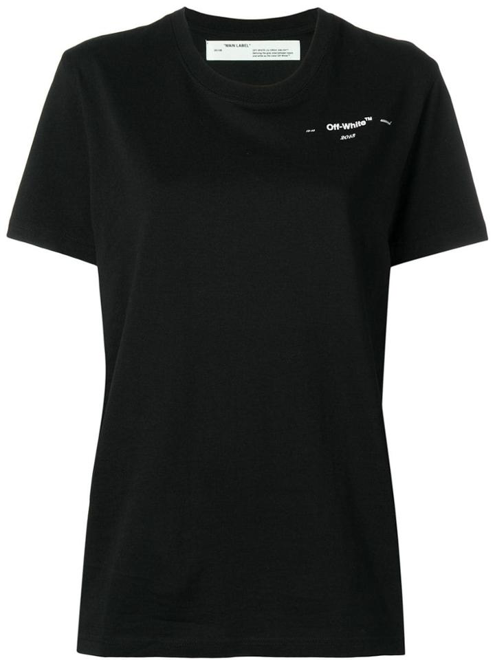 Off-white Logo Crest T-shirt - Black