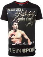 Plein Sport Muhammad Ali T-shirt, Men's, Size: Medium, Black, Cotton