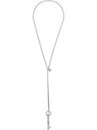 Ann Demeulemeester Blanche Hanging Key Necklace - Metallic