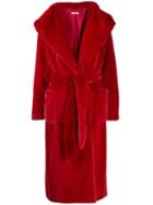 P.a.r.o.s.h. Wrap Coat - Red