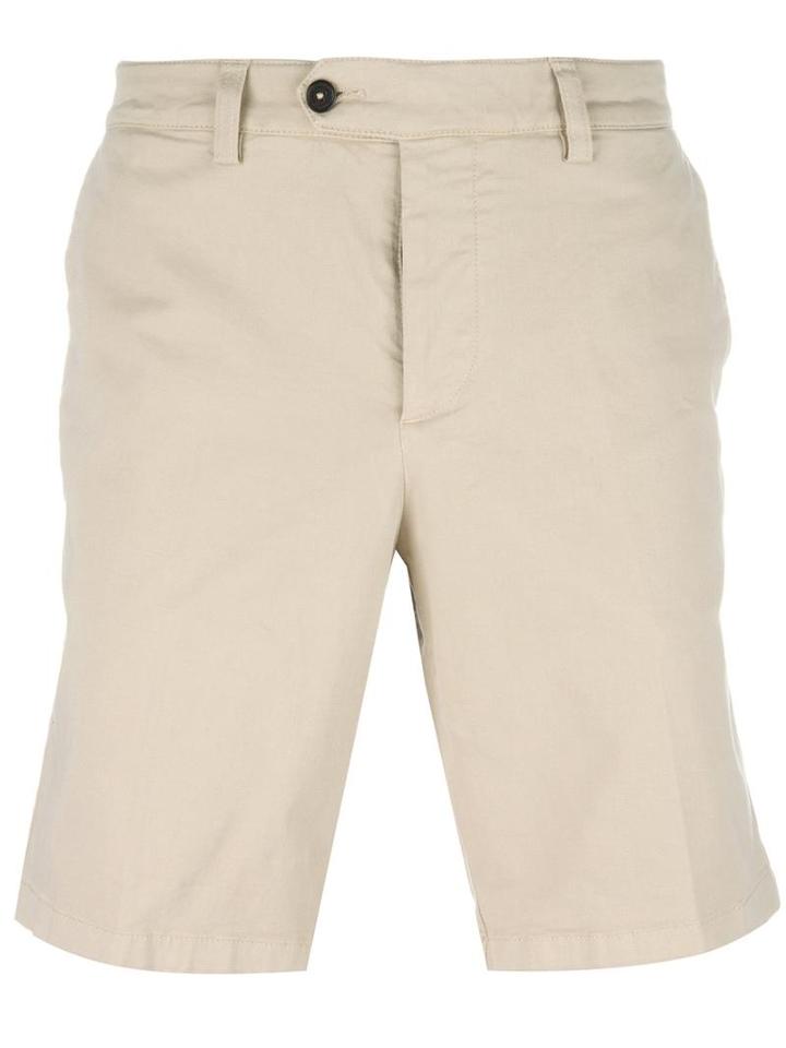 Ami Alexandre Mattiussi Classic Chino Shorts, Men's, Size: Small, Nude/neutrals, Cotton/spandex/elastane