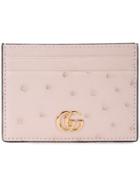 Gucci Logo Plague Cardholder - Pink