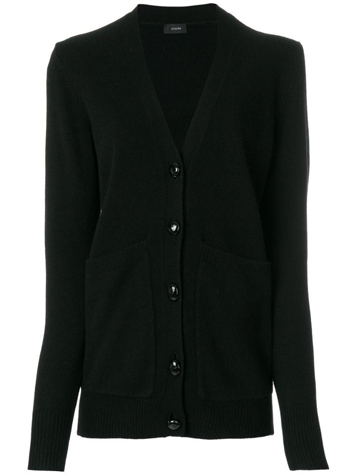 Joseph V-neck Cardigan - Black