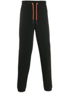 Mcq Alexander Mcqueen Contrast Stripe Track Pants - Black