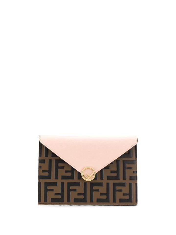 Fendi Ff Envelope Purse - Brown