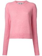 Mcq Alexander Mcqueen Crew Neck Jumper, Women's, Size: Medium, Pink/purple, Cotton