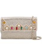 Casadei Albemarle Clutch Bag - Metallic