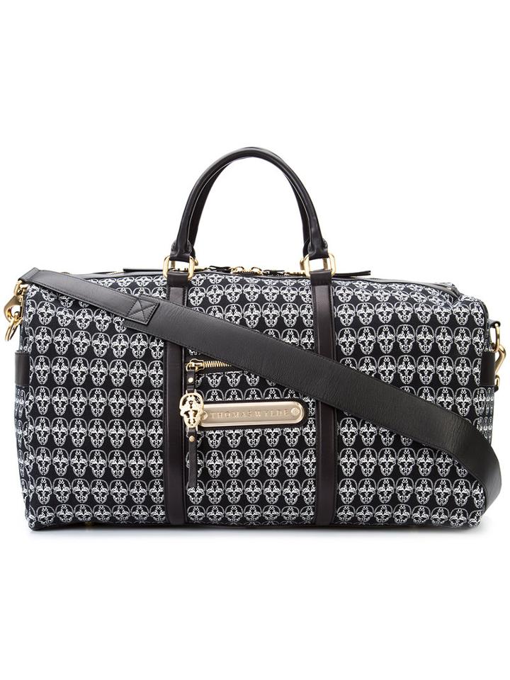 Thomas Wylde - Sunset Luggage Bag - Women - Cotton - One Size, Black, Cotton