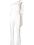Roland Mouret Asymmetric Tailored Jumpsuit - White