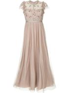 Needle & Thread Sequin Embellished Gown - Pink