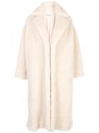 Partow Textured Wool-blend Coat - Brown