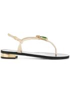 Giuseppe Zanotti Design Crystal-embellished Sandals - Nude & Neutrals