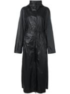 Ann Demeulemeester Hooded Belted Long Coat