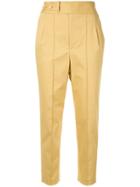 Frei Ea High-waist Cropped Trousers - Do Not Use - Beige