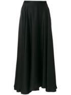 Vivetta Full Pleated Skirt - Black