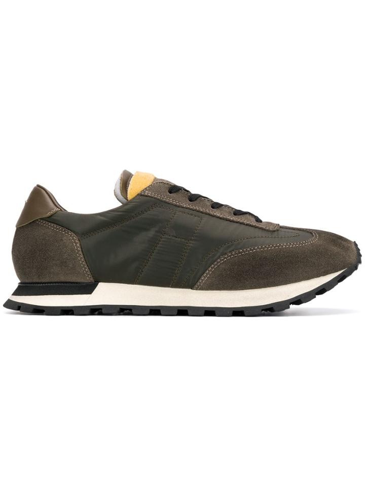 Maison Margiela Dirty Treatment Low Top Sneakers - Brown