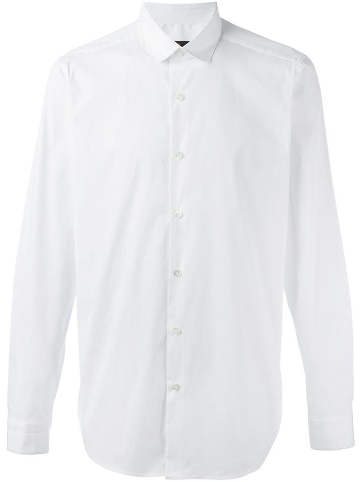 The Gigi 'maia' Shirt, Men's, Size: 42, White, Cotton/nylon/spandex/elastane
