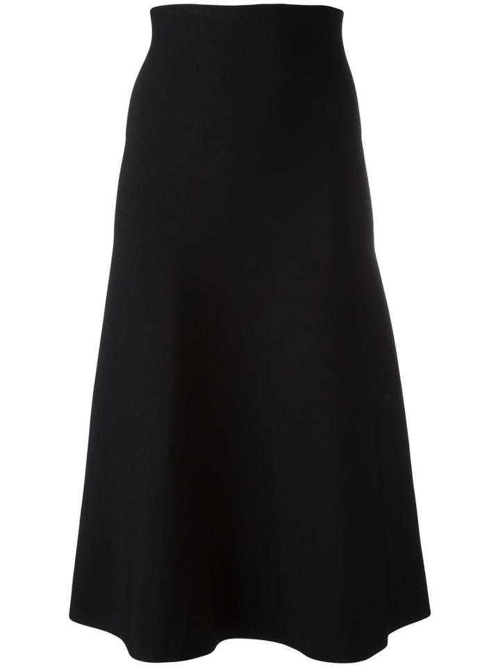 Alexander Wang A-line Skirt, Women's, Size: Medium/large, Black, Viscose/nylon/spandex/elastane