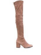 Stuart Weitzman Tieland Boots - Neutrals