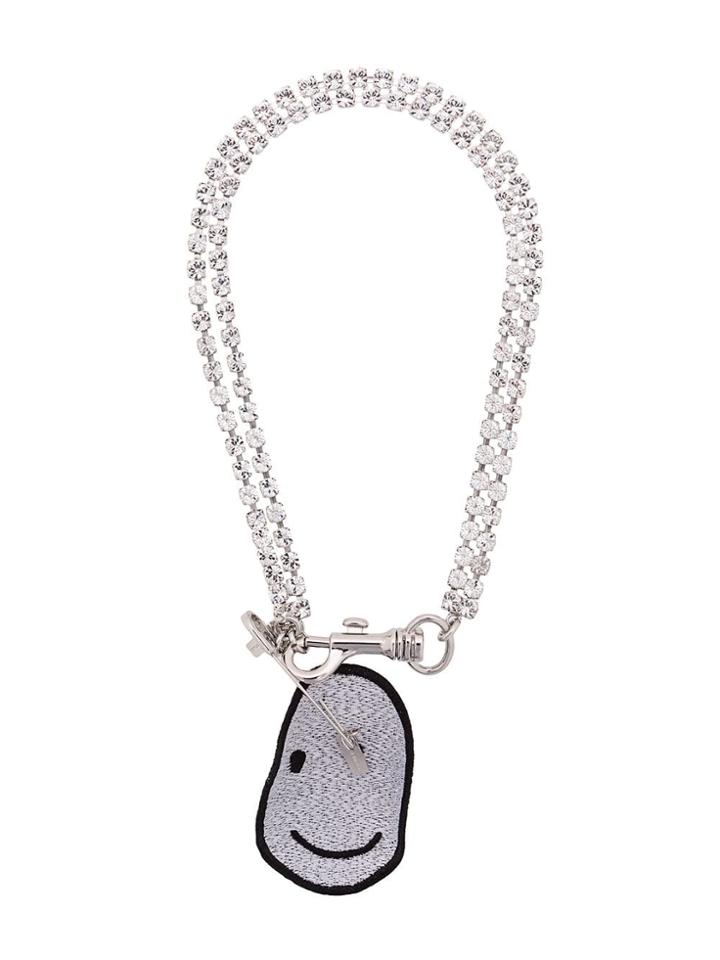 Barbara Bologna Logo Pendant Necklace - Silver