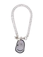 Barbara Bologna Logo Pendant Necklace - Silver