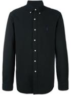 Polo Ralph Lauren Embroidered Logo Shirt, Men's, Size: Small, Black, Cotton