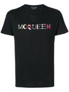 Alexander Mcqueen Mcqueen Printed T-shirt - Black