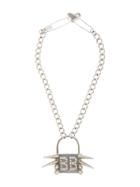Barbara Bologna Punk Padlock Necklace - Silver