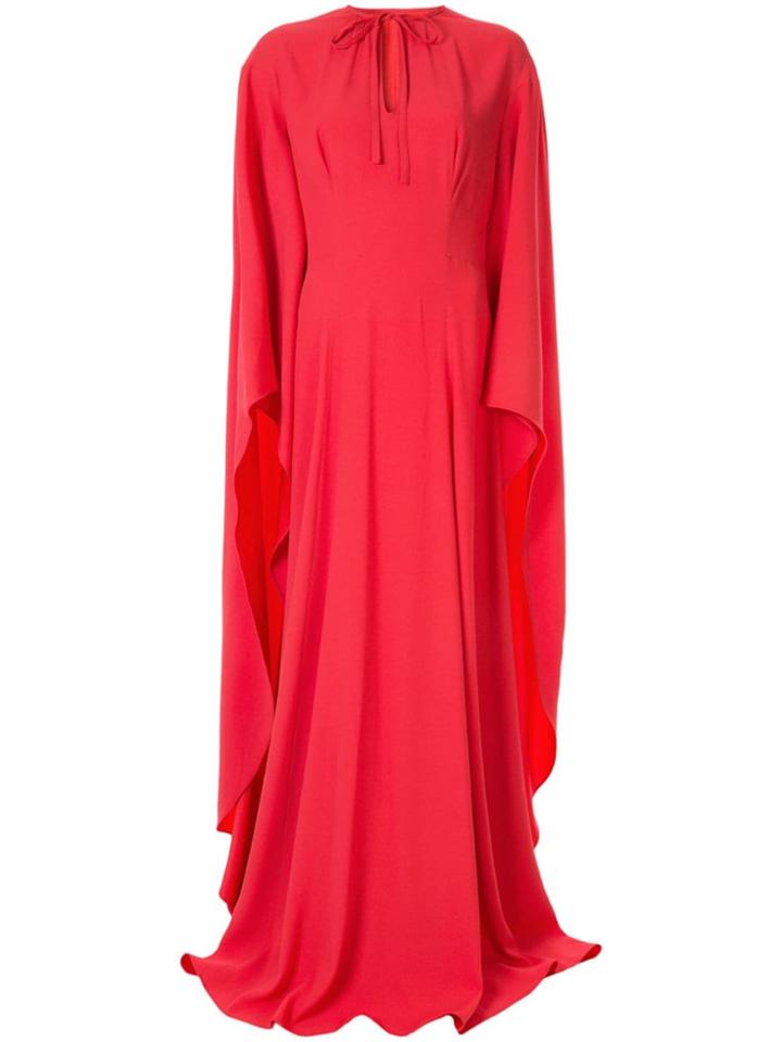 Ingie Paris Neck-tie Gown - Red