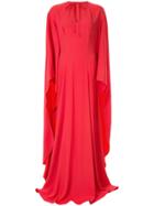 Ingie Paris Neck-tie Gown - Red