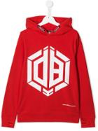 Vingino Logo Print Hoodie - Red