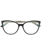 Dior Eyewear 'montaigne 25' Glasses - Black