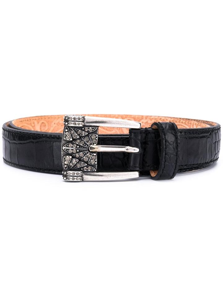 Etro Embellished Belt - Black