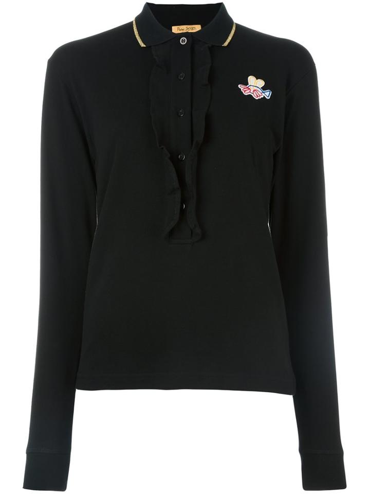 Peter Jensen Fish Rabbit Polo Top