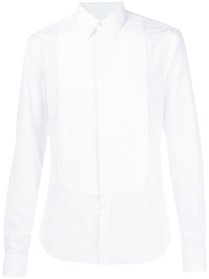 Givenchy Bib Front Shirt - White