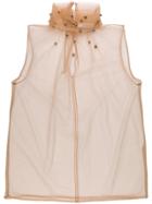 Dorothee Schumacher Sheer Embellished Sleeveless Top - Nude & Neutrals